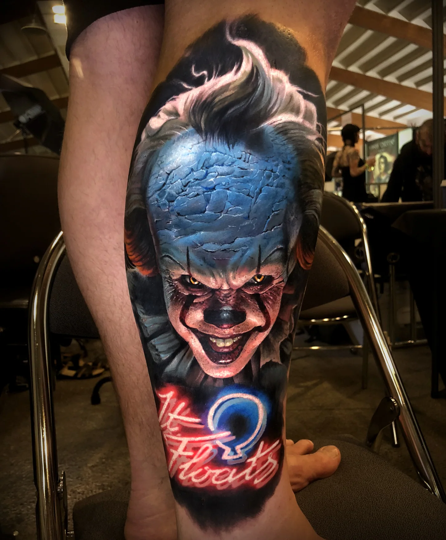 Tatouage de Michael Taguet : Horror character · Color realism