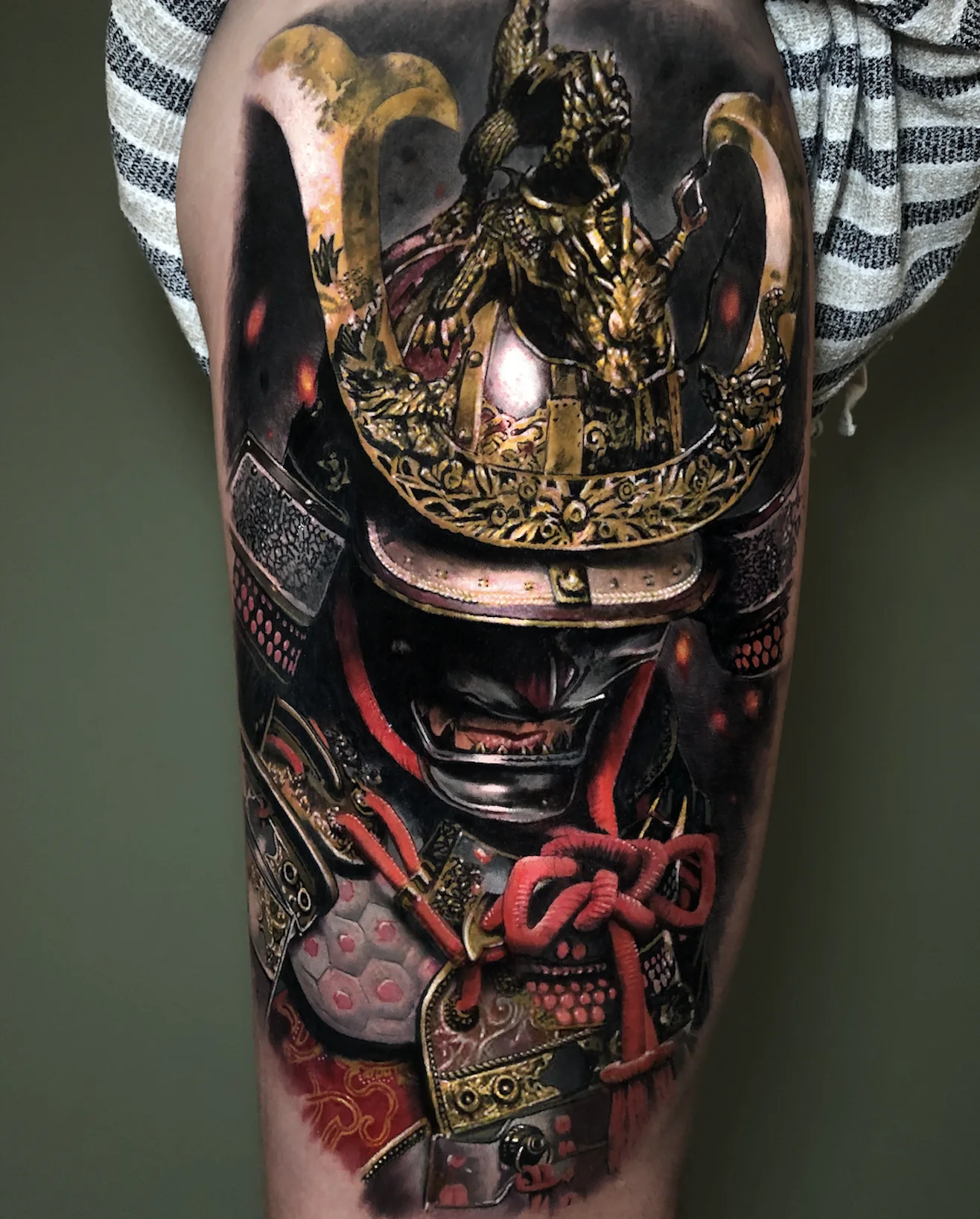 Tatouage de Michael Taguet : Samurai · Japanese tattoo